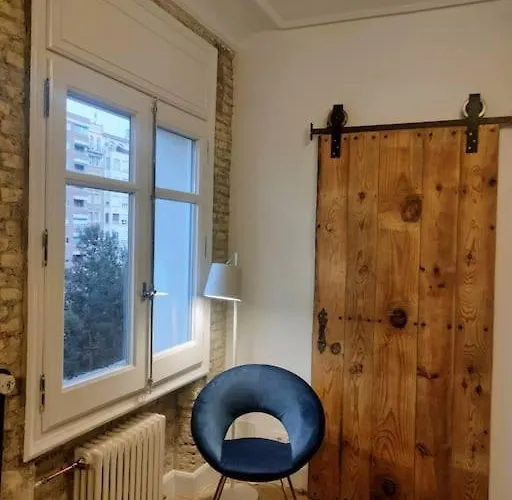 Апартаменты Estiloso Estudio En Gran Via, Vistas Al Huerva